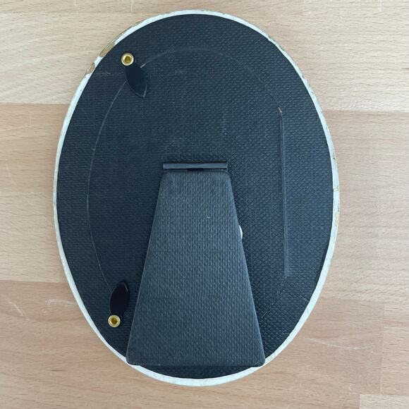 Hand-Painted Oval Floral Picture Frame by Two’s Company – 3.5 x 5 - Picture 4 of 8